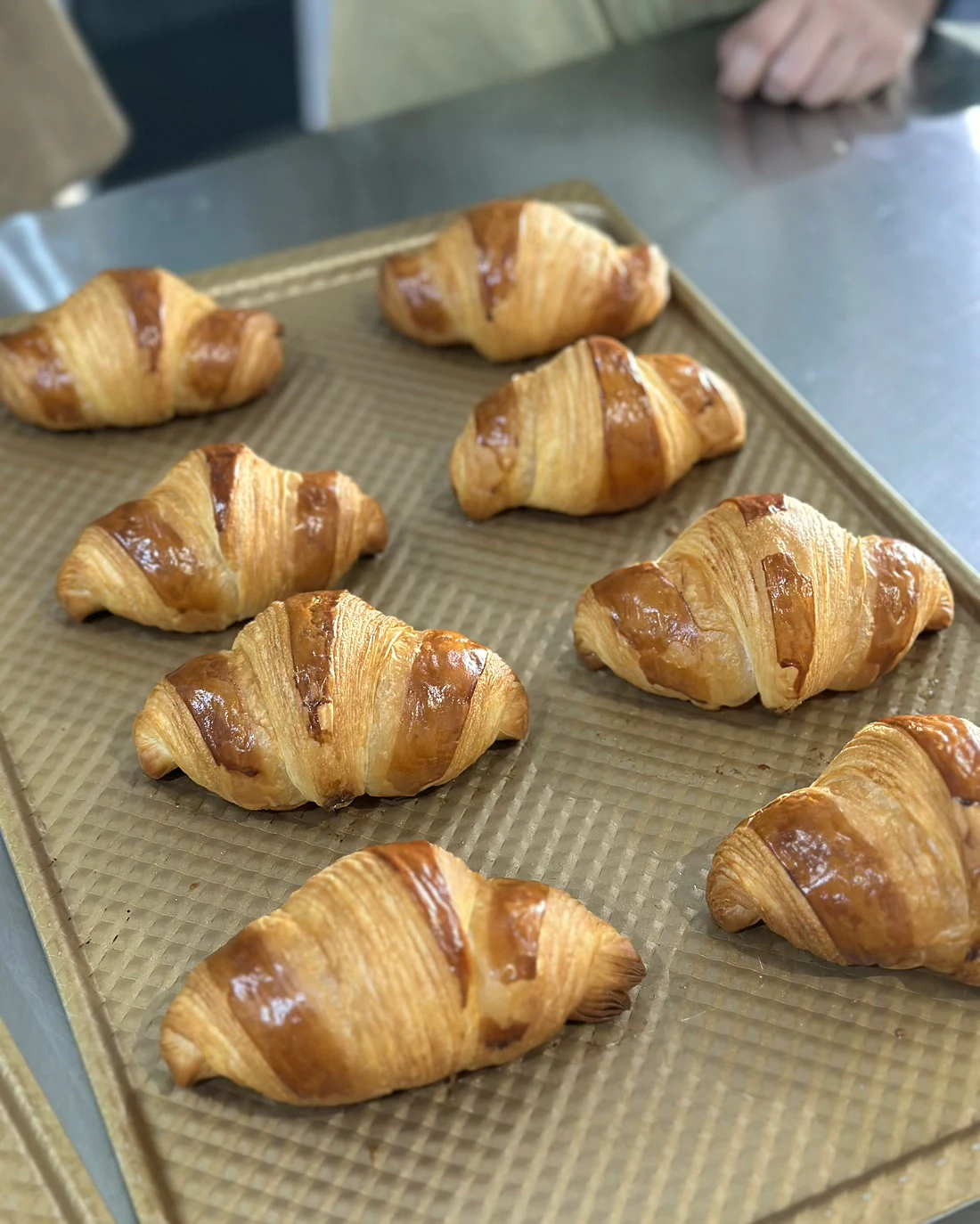 Real BWC butter croissants baked at JWC Academy